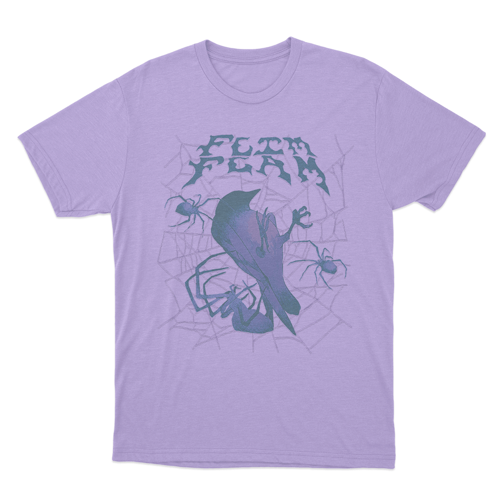 Bird Web Unisex T Shirt Purple Bird Web Unisex T Shirt Purple