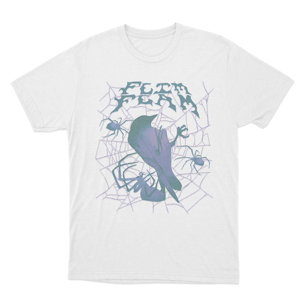 Bird Web Unisex T Shirt White Bird Web Unisex T Shirt White