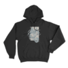 Flamingo Dragon Unisex Hoodie Black