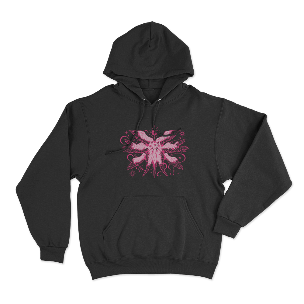 Flim Flam Angel Sort by Unisex Hoodie Black Flim Flam Angel Sort by Unisex Hoodie Black