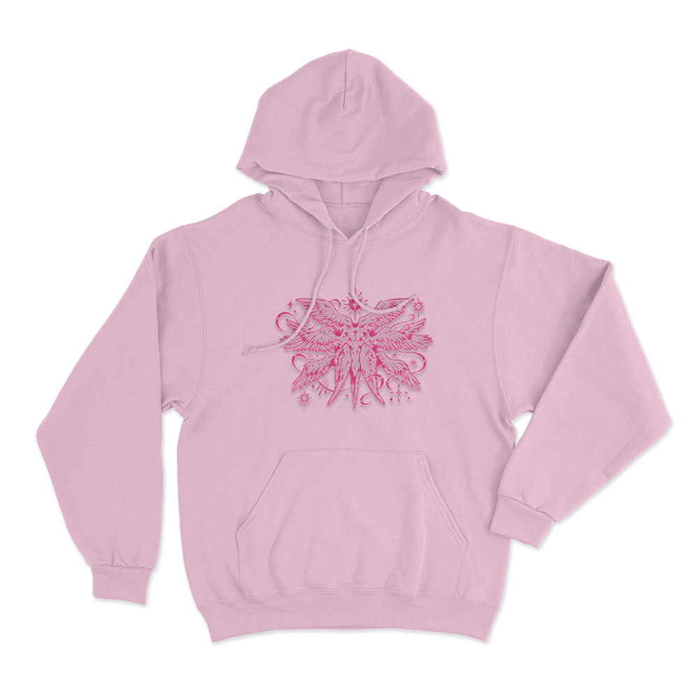 Flim Flam Angel Sort by Unisex Hoodie Pink Flim Flam Angel Sort by Unisex Hoodie Pink