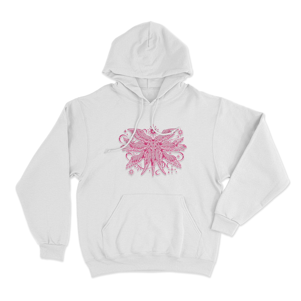 Flim Flam Angel Sort by Unisex Hoodie White Flim Flam Angel Sort by Unisex Hoodie White