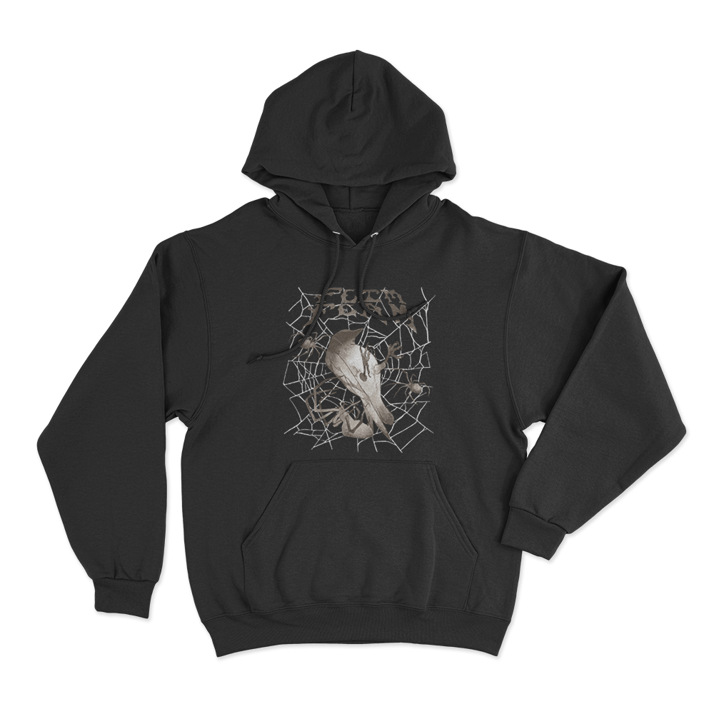Flim Flam Bird Web Unisex Hoodie Black Flim Flam Bird Web Unisex Hoodie Black