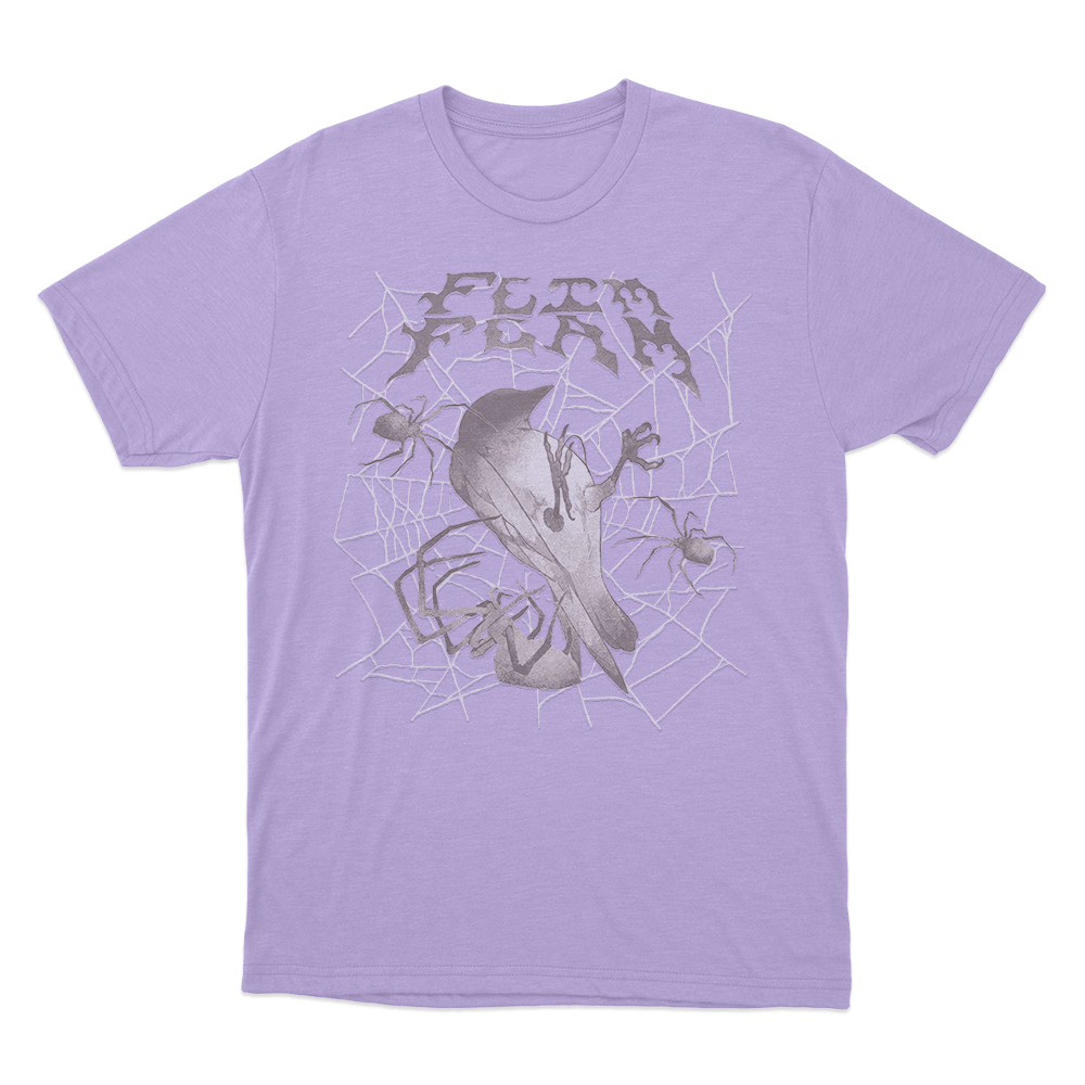 Flim Flam Bird Web Unisex T Shirt Purple Flim Flam Bird Web Unisex T Shirt Purple